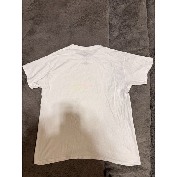 Natural Light Naturdays T-Shirt Men’s L White Flamingo Beer Graphic Tee 2022 - Picture 6 of 6